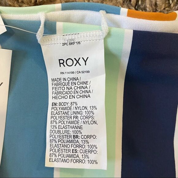 Roxy Women's PT Beach Classics FA Full Coverage Swim Bottoms XL - Picture 12 of 12